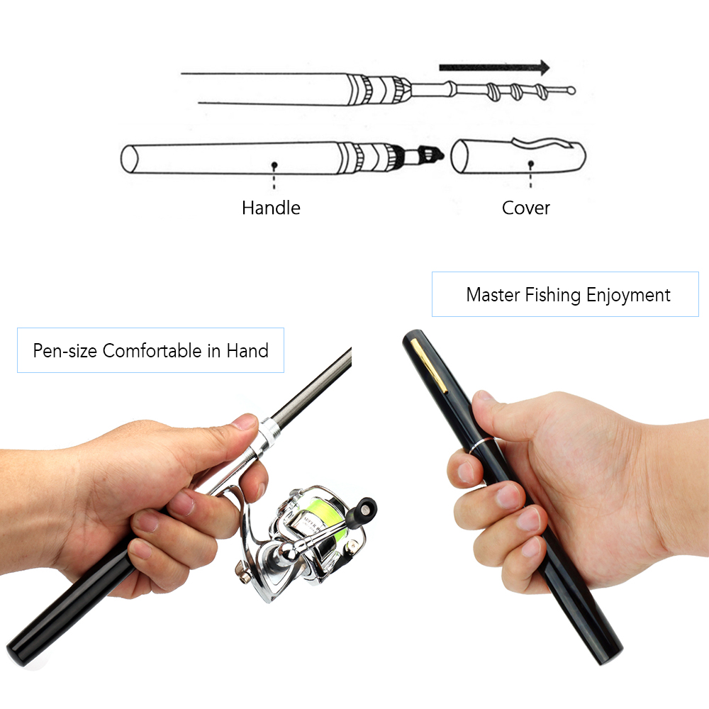 Pocket Collapsible Fishing Rod - Penn Reel Fierce recension och pris