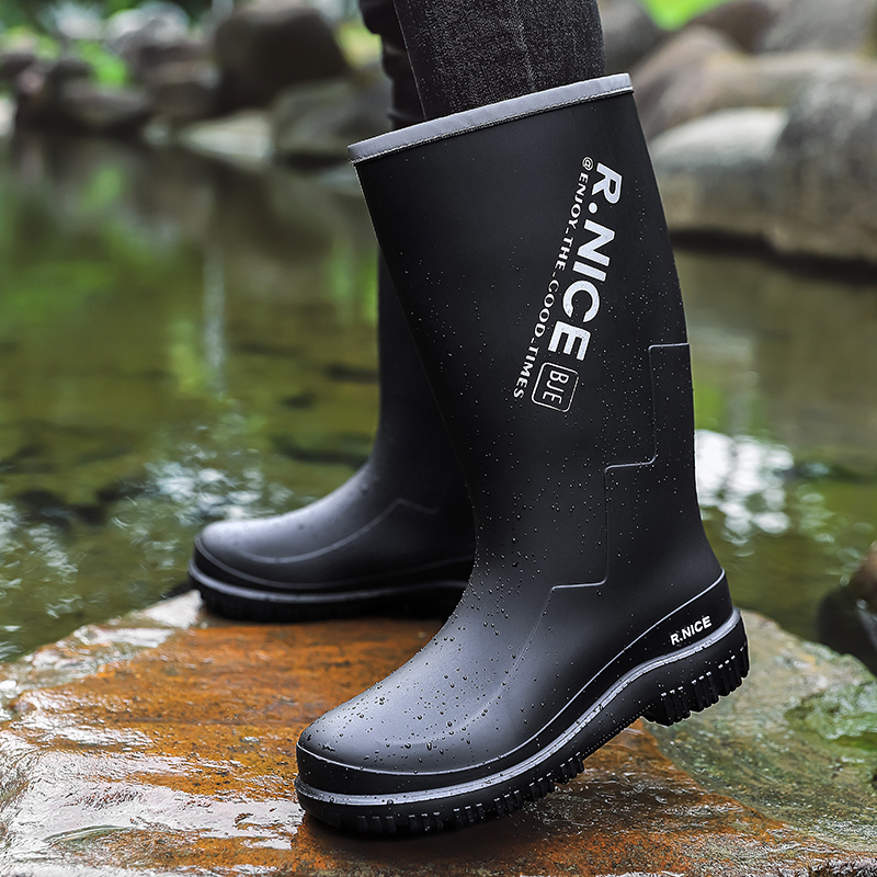Men's outdoor rain shoes High‑ - Fishing Boots recension och pris