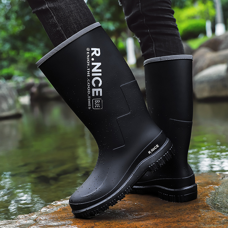 Men's outdoor rain shoes High‑ - Fishing Boots recension och pris