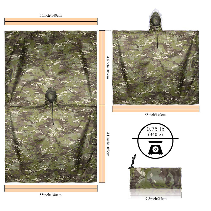 Rain Coat Camouflage Tactical  - Fishing Rain Suit recension och pris