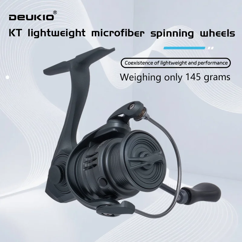 DEUKIO Lightweight Spinning Re - Abu Garcia Reel Max recension och pris