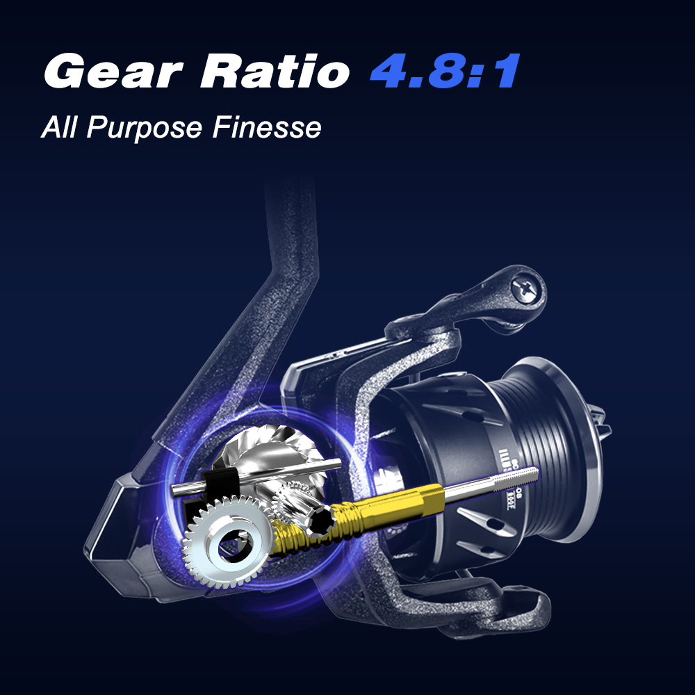 Mifine ILLUSION Fishing Reel L - Kastking Reel Zephyr recension och pris