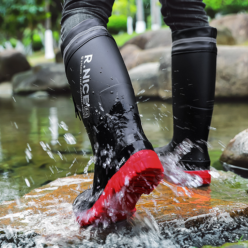 Men's Fashionable Outdoor Rain - Fishing Boots recension och pris