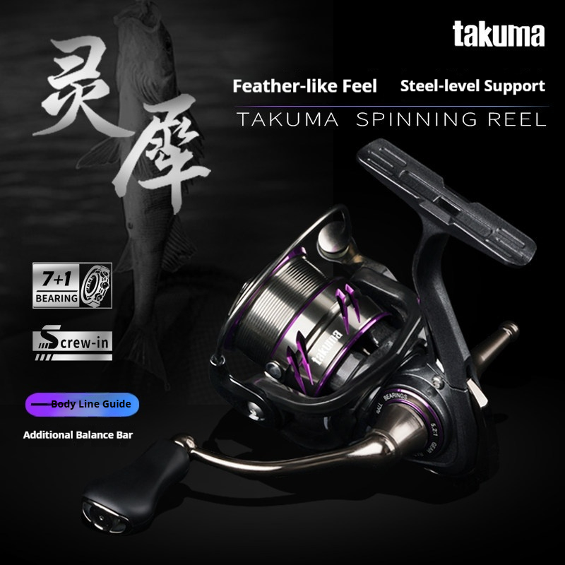 New Takuma Lingxi Spinning Ree - Kastking Reel Zephyr recension och pris