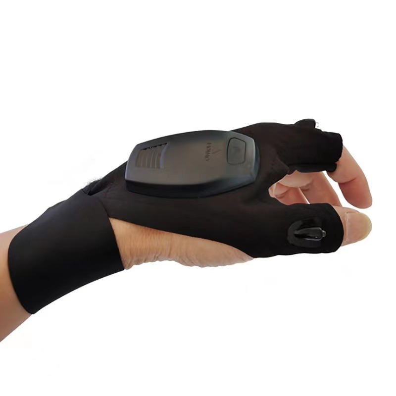 LED Flashlight Luminous Fishin - Fishing Gloves recension och pris